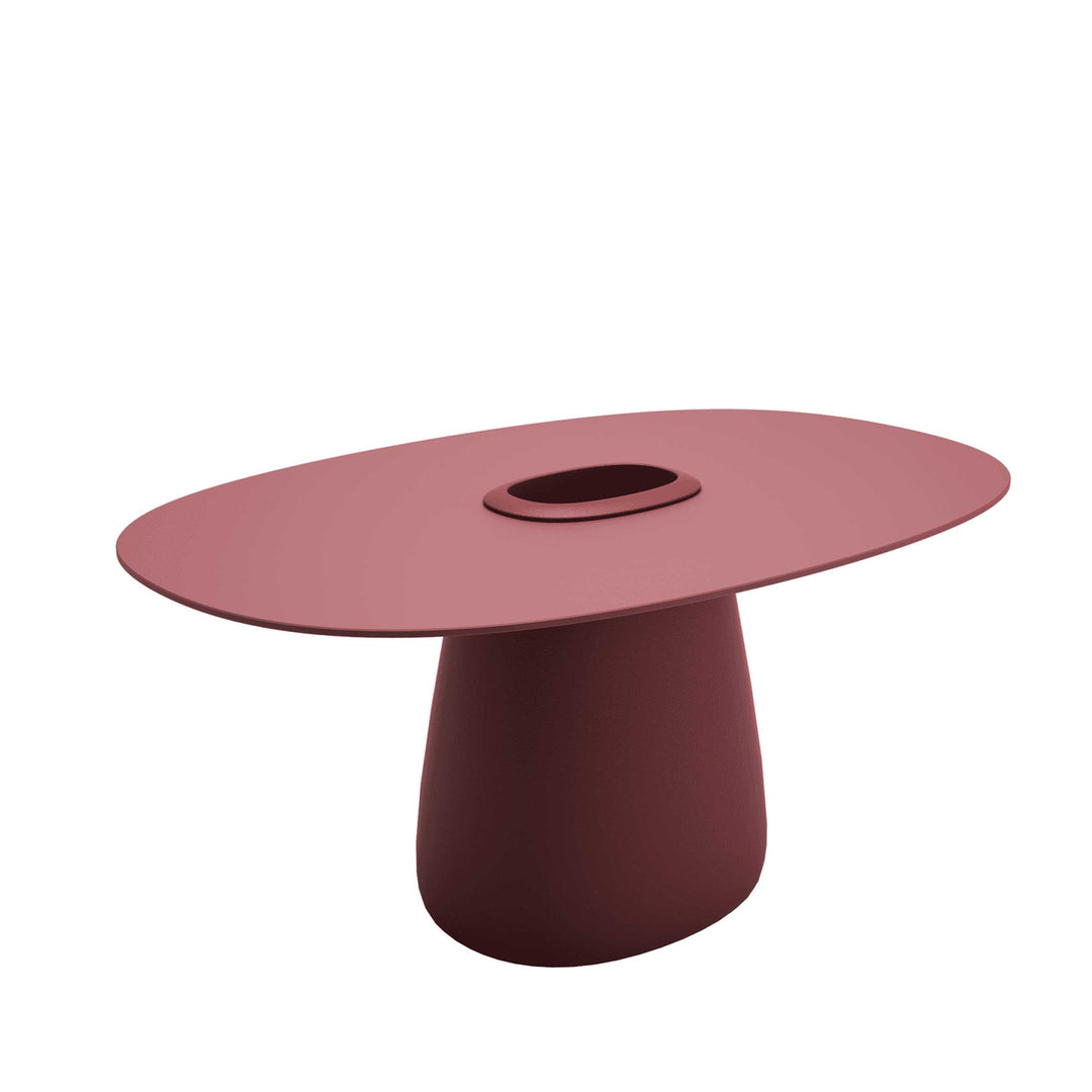 Oval Dining Table COBBLE BUCKET by Elisa Giovannoni for Qeeboo 18