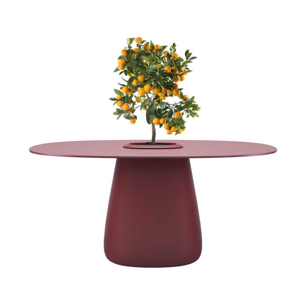 Oval Dining Table COBBLE BUCKET by Elisa Giovannoni for Qeeboo 19
