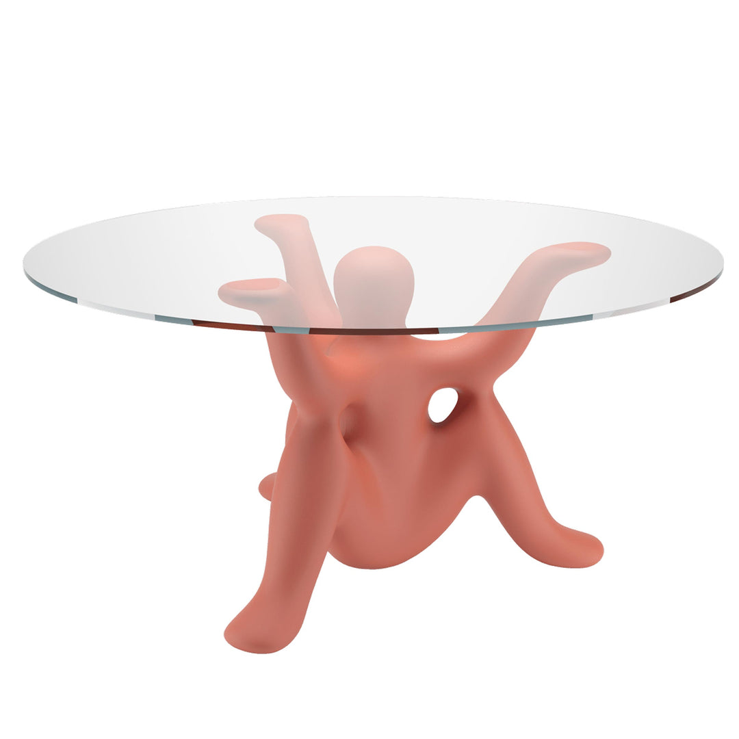 Round Dining Table HELPYOURSELF TABLE by Philippe Starck for Qeeboo 06