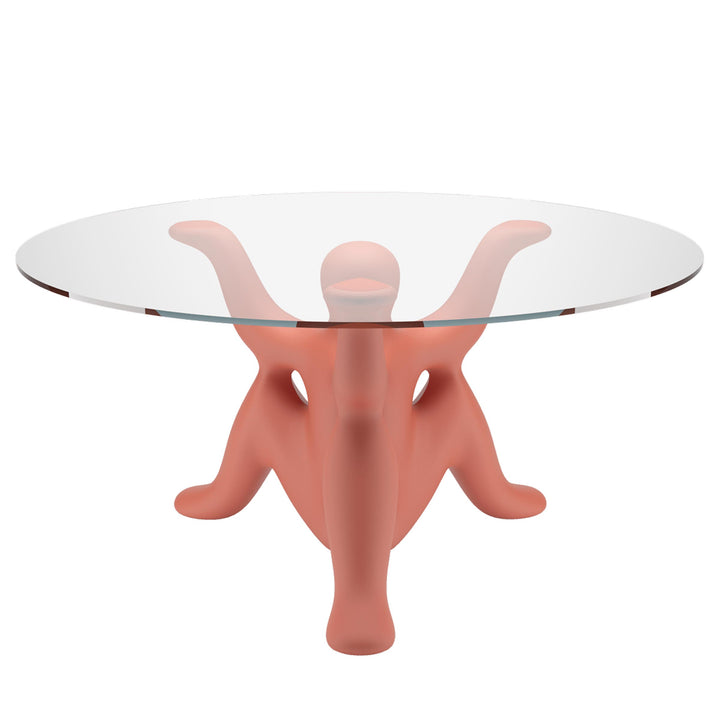 Round Dining Table HELPYOURSELF TABLE by Philippe Starck for Qeeboo 07