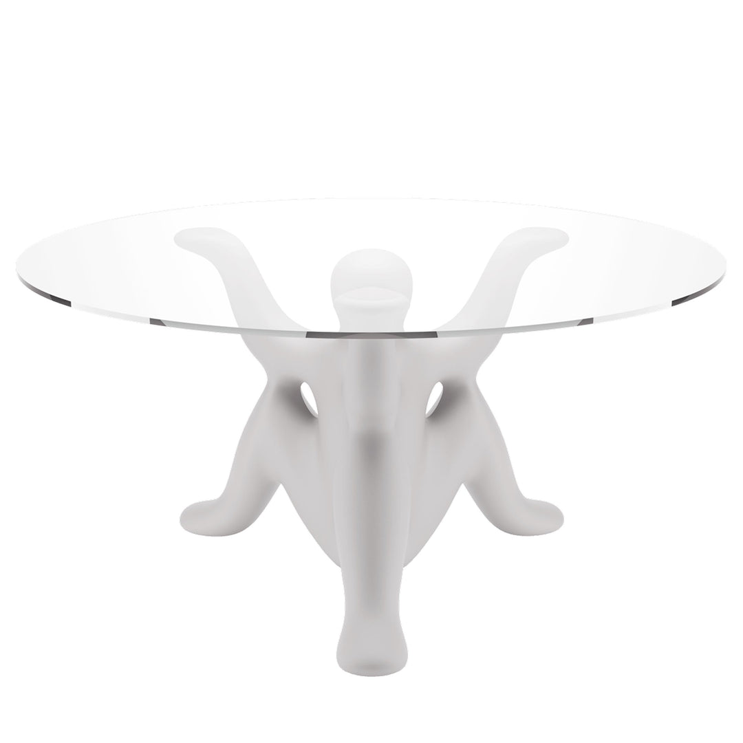 Round Dining Table HELPYOURSELF TABLE by Philippe Starck for Qeeboo 10