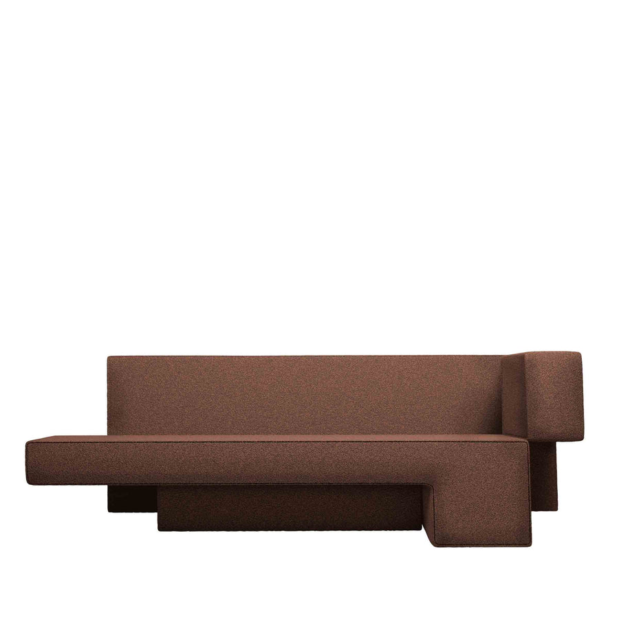 Sofa Three-Seater PRIMITIVE BOUCLÉ by Studio Nucleo for Qeeboo 01