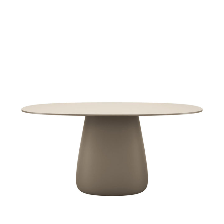 Oval Dining Table COBBLE by Elisa Giovannoni for Qeeboo 13