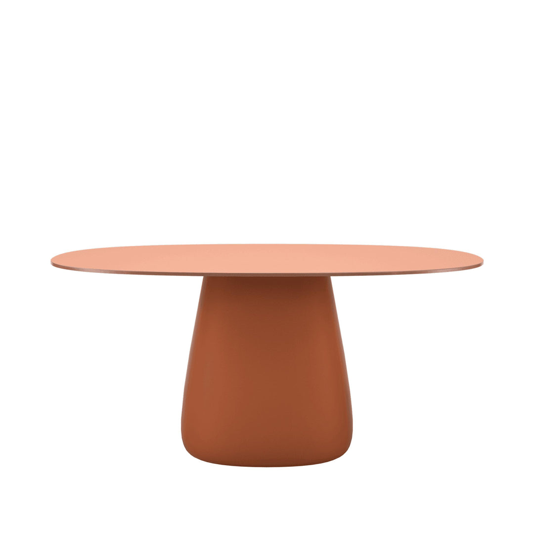Oval Dining Table COBBLE by Elisa Giovannoni for Qeeboo 31