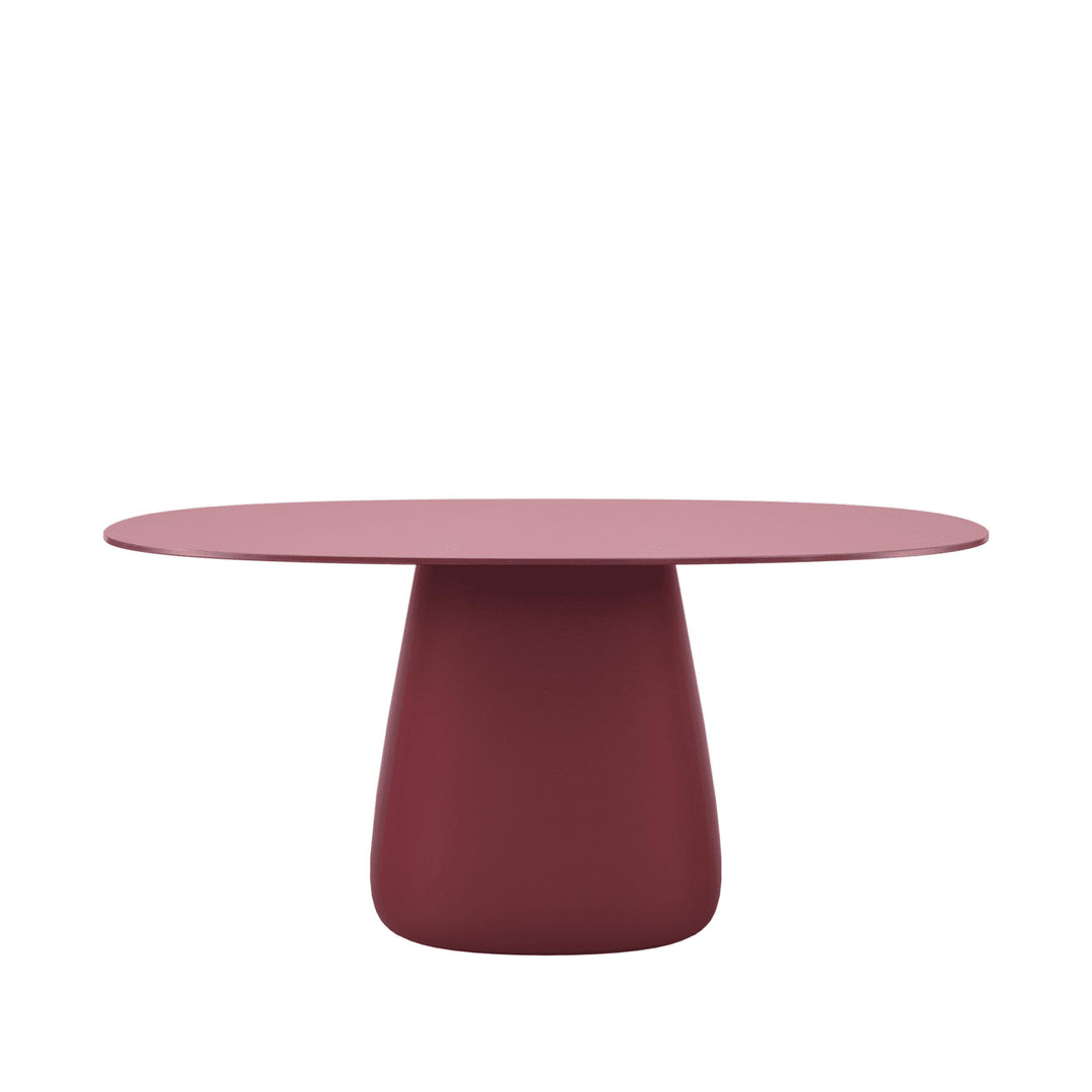 Oval Dining Table COBBLE by Elisa Giovannoni for Qeeboo 22