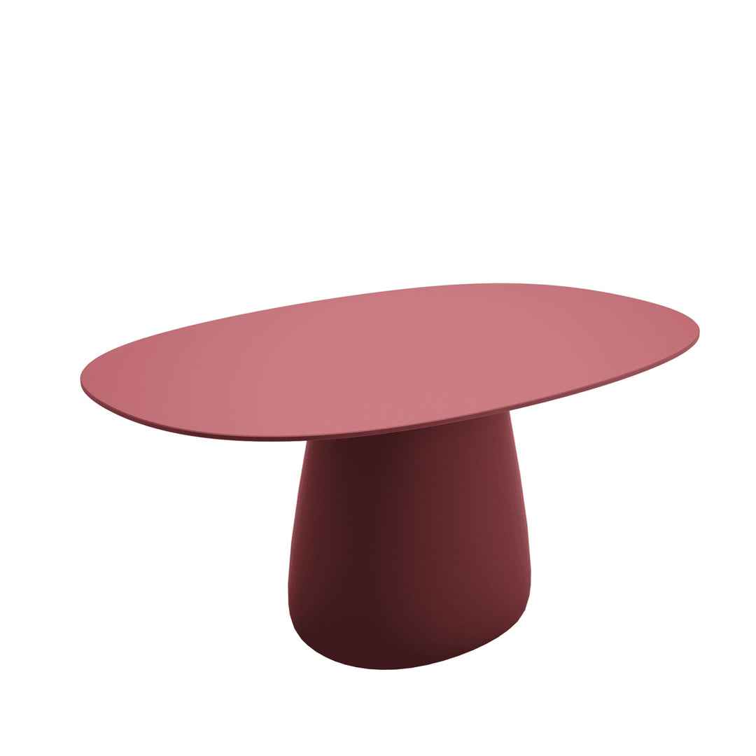 Oval Dining Table COBBLE by Elisa Giovannoni for Qeeboo 23
