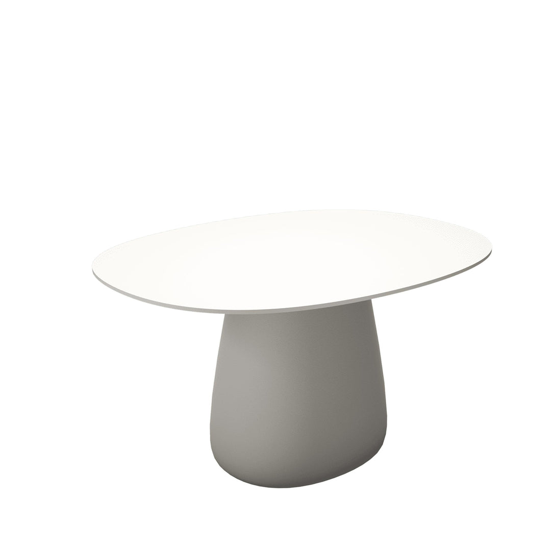 Oval Dining Table COBBLE by Elisa Giovannoni for Qeeboo 38