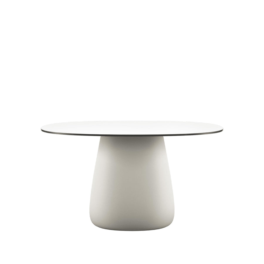 Oval Dining Table COBBLE by Elisa Giovannoni for Qeeboo 01