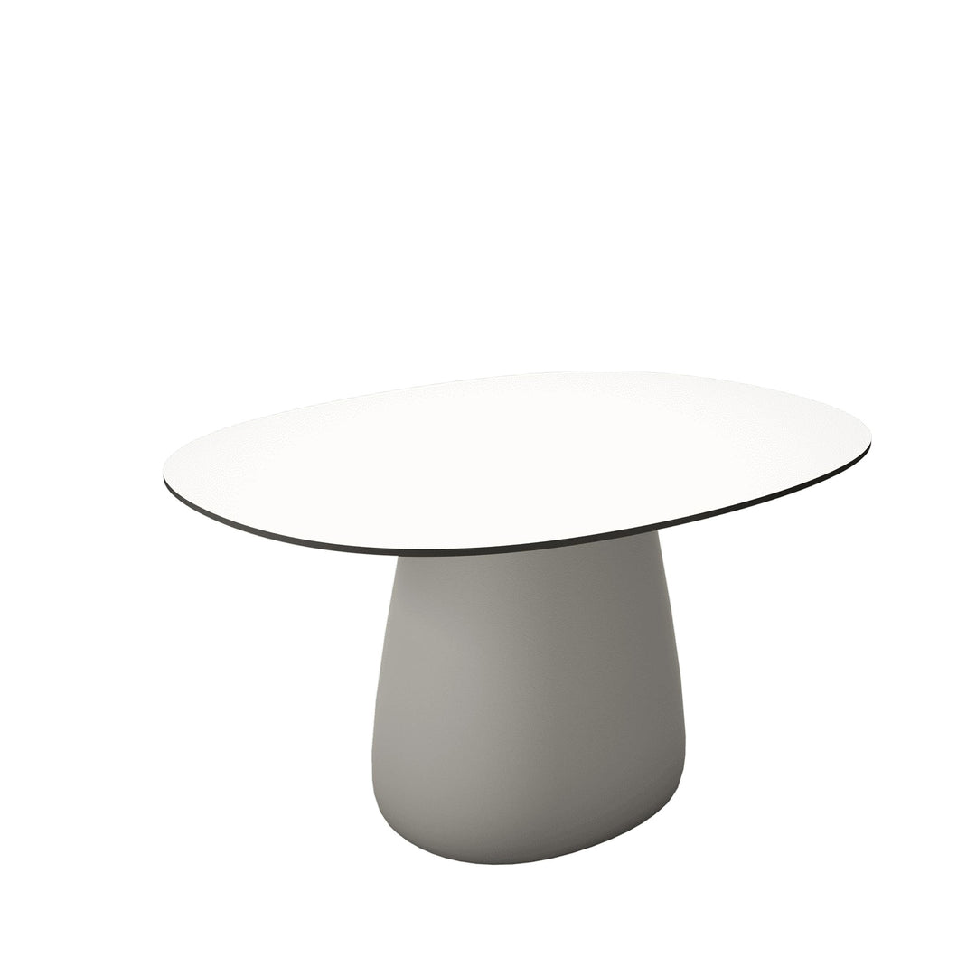 Oval Dining Table COBBLE by Elisa Giovannoni for Qeeboo 02