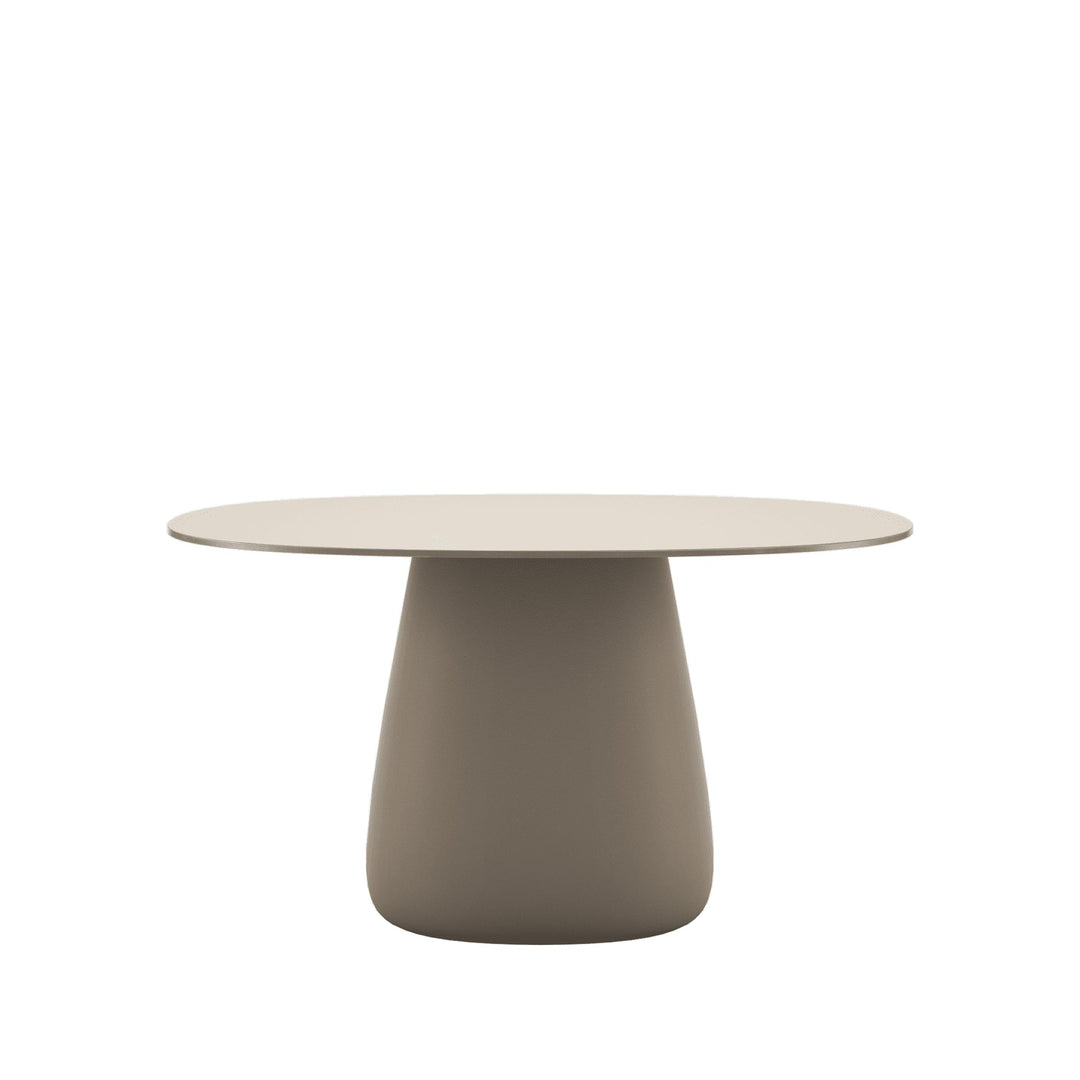 Oval Dining Table COBBLE by Elisa Giovannoni for Qeeboo 10