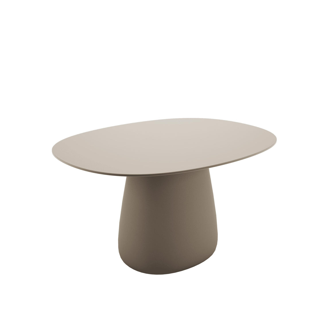 Oval Dining Table COBBLE by Elisa Giovannoni for Qeeboo 11