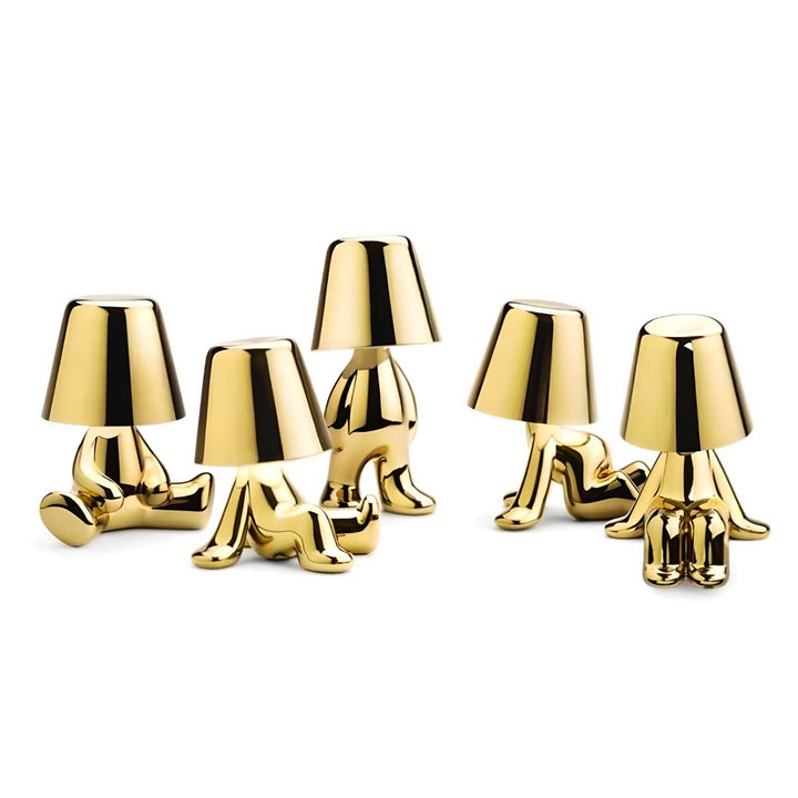 Table Lamp GOLDEN BROTHERS Set of Five by Stefano Giovannoni for Qeeboo 01