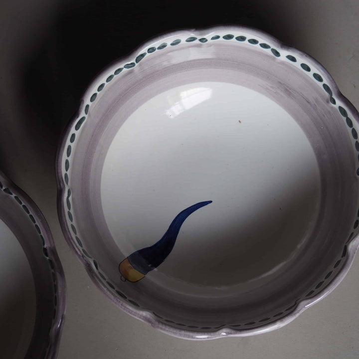 Bol à salade en céramique VIETRI - FORTUNA par Germana Scapellato pour Wtfb