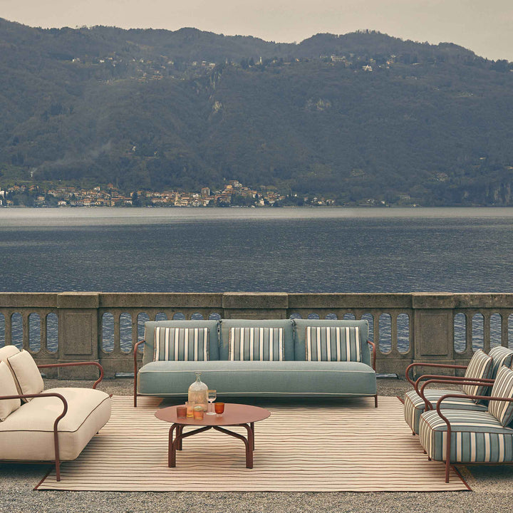 Outdoor Sofa SALÒ by Matteo Thun and Benedetto Fasciana for Unopiù