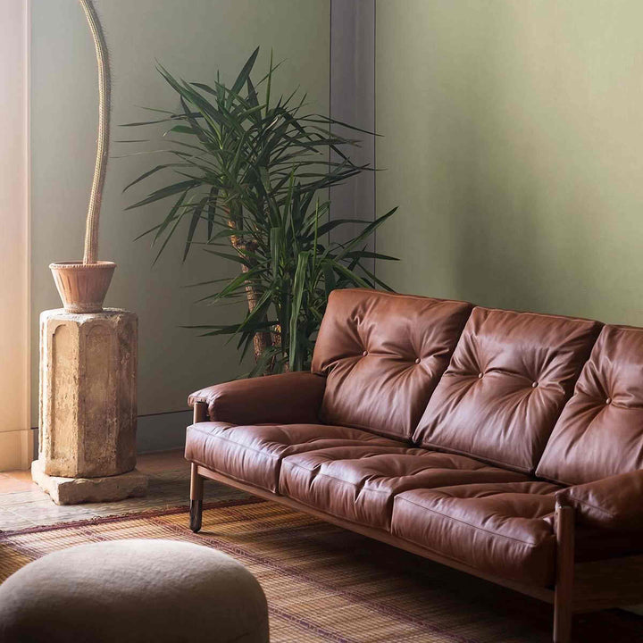 Trijų vietų sofa SELLA, Carlo de Carli sukurta bendrovei „Tacchini“