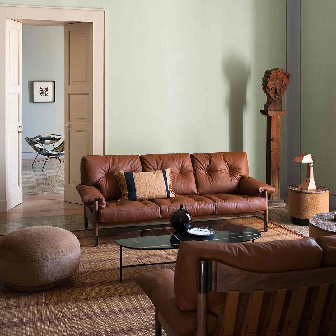 Trijų vietų sofa SELLA, Carlo de Carli sukurta bendrovei „Tacchini“