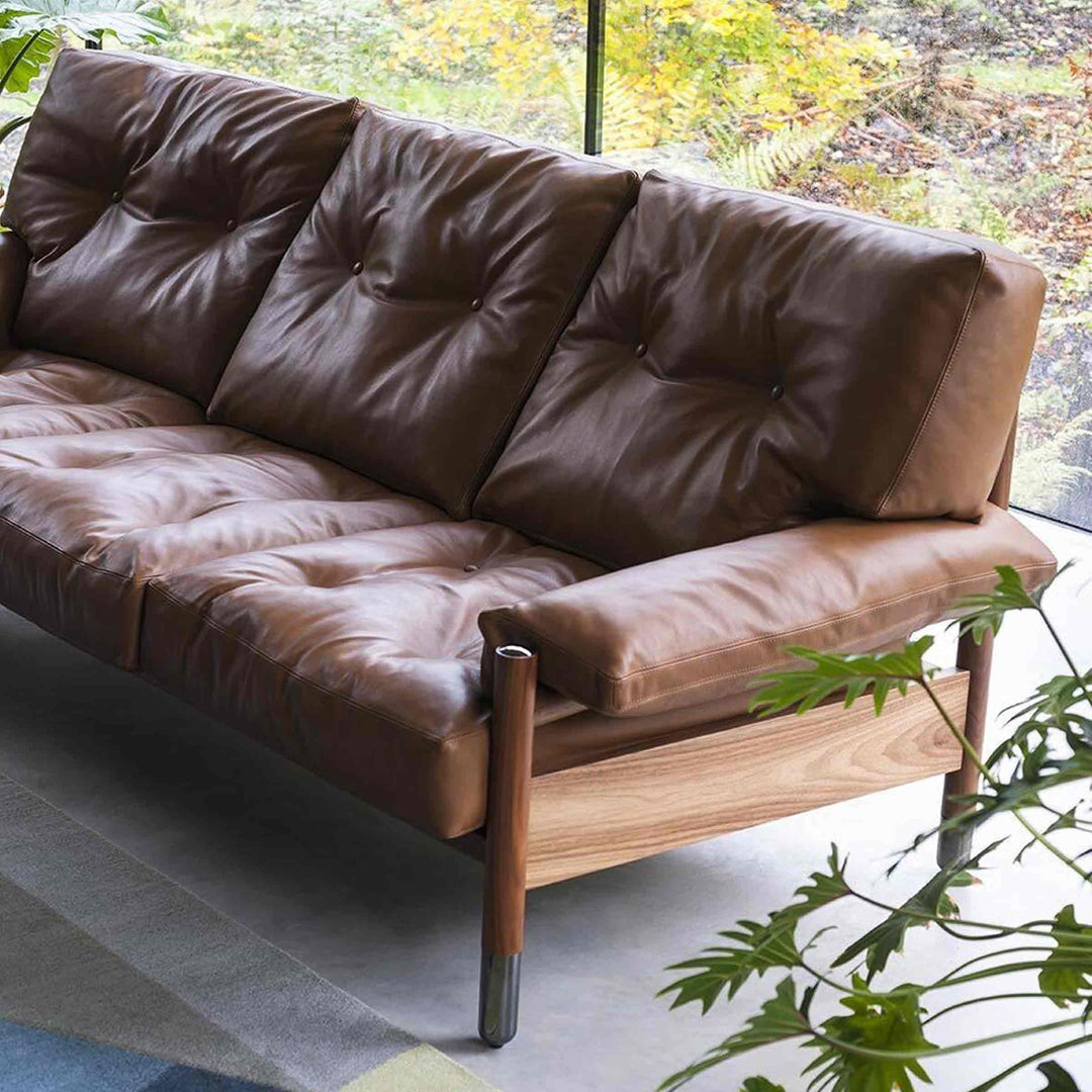 Trijų vietų sofa SELLA, Carlo de Carli sukurta bendrovei „Tacchini“