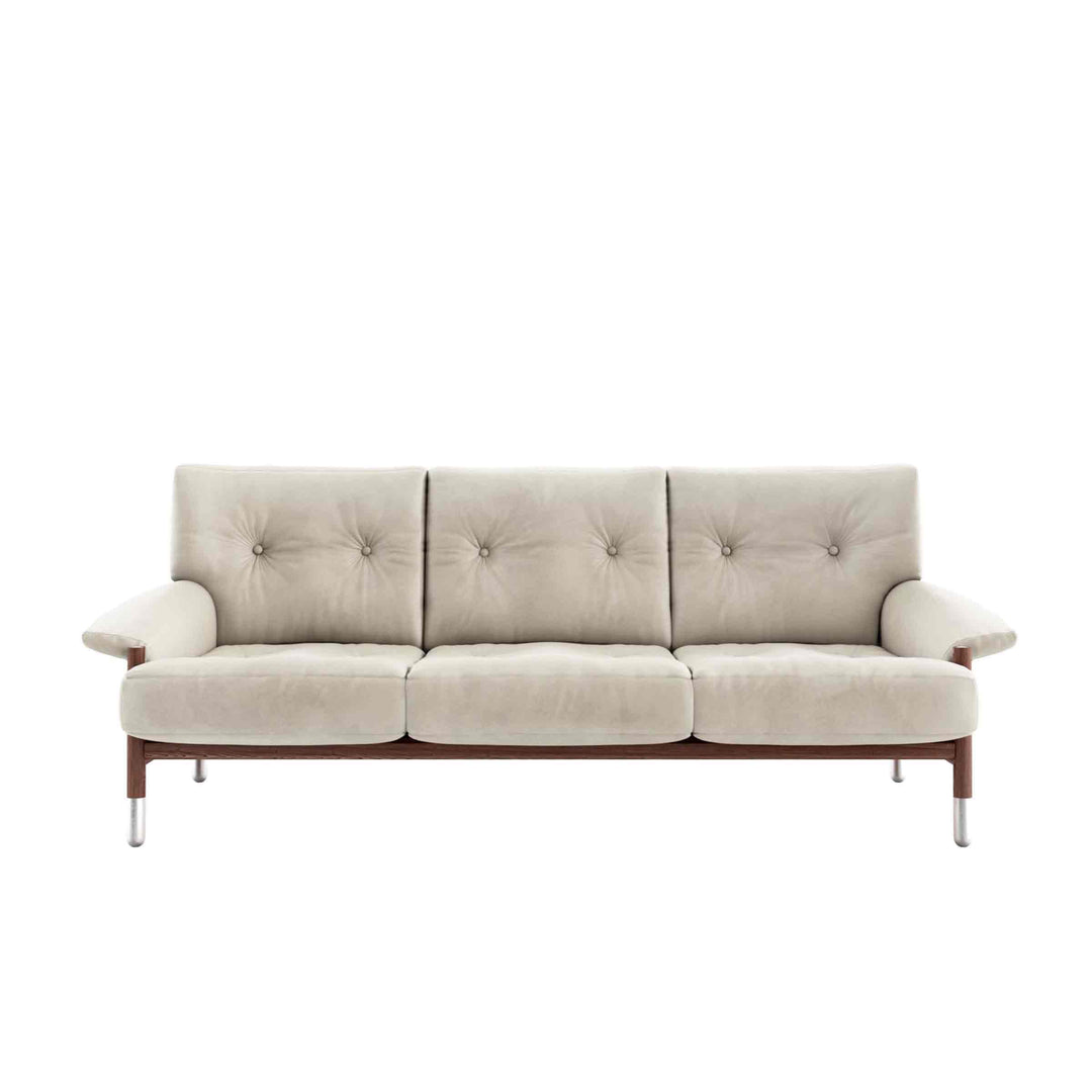Trijų vietų sofa SELLA, Carlo de Carli sukurta bendrovei „Tacchini“