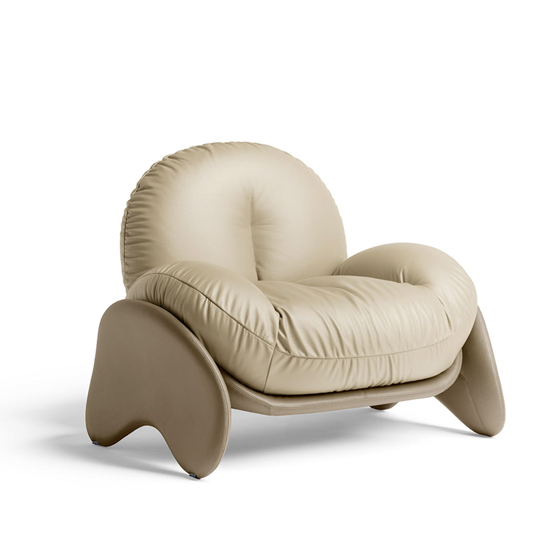 Leather Armchair SQUASH by Faye Toogood for Poltrona Frau 2