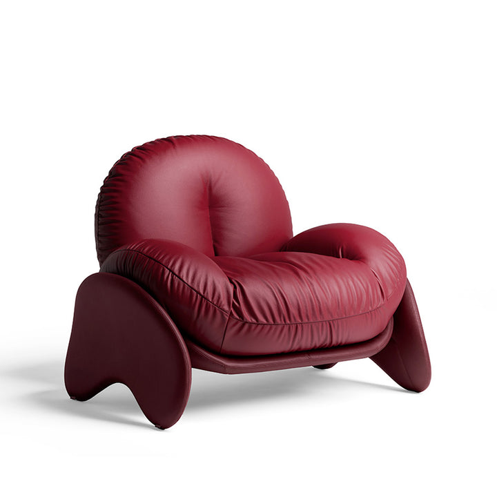 Leather Armchair SQUASH by Faye Toogood for Poltrona Frau 4