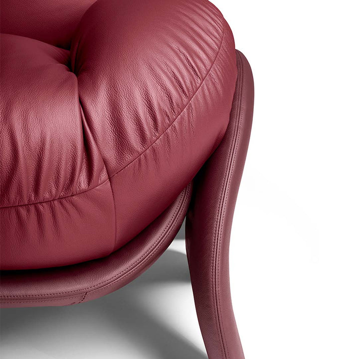 Leather Armchair SQUASH by Faye Toogood for Poltrona Frau 5