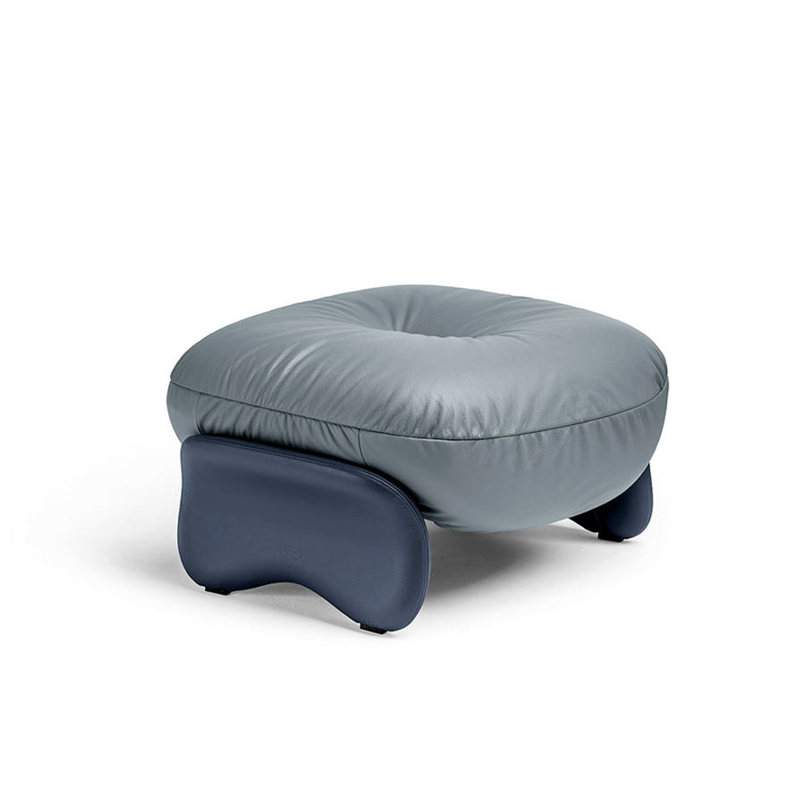 Leather Ottoman SQUASH by Faye Toogood for Poltrona Frau 1