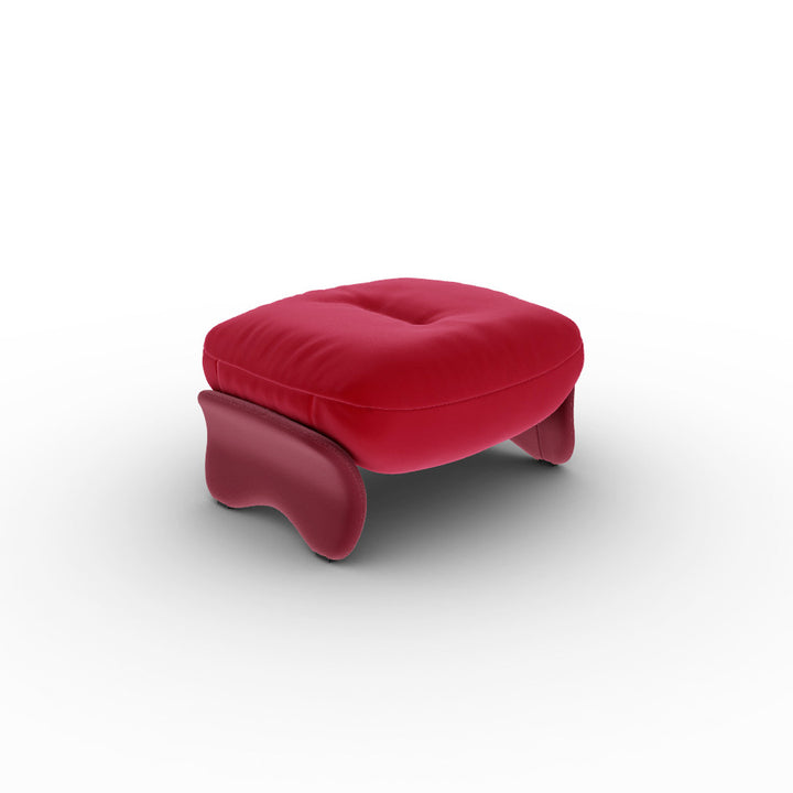 Leather Ottoman SQUASH by Faye Toogood for Poltrona Frau 6