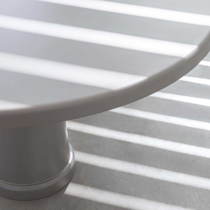 Grey All Round dining table by From Industrial Design for Magis, contemporary designer table