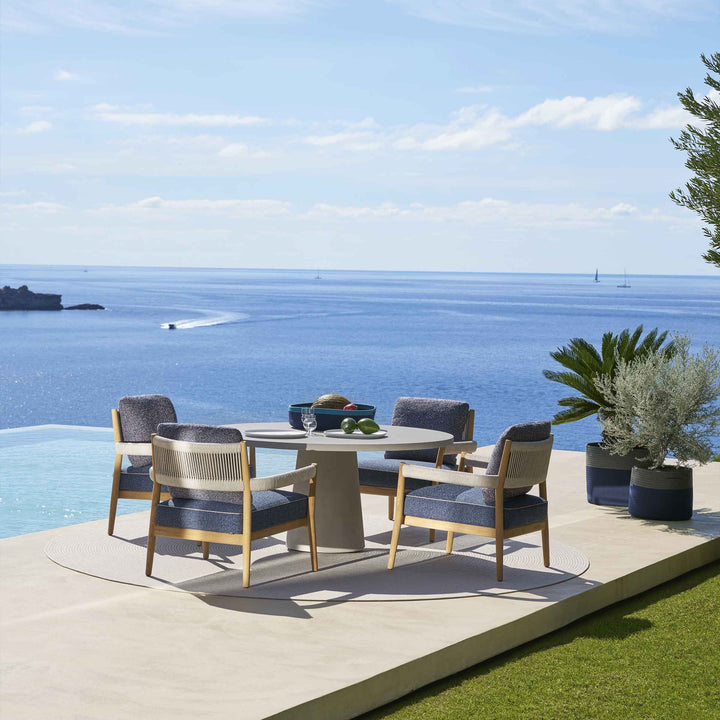 Dine Out outdoor table by Rodolfo Dordoni for Cassina, contemporary designer outdoor dining table
