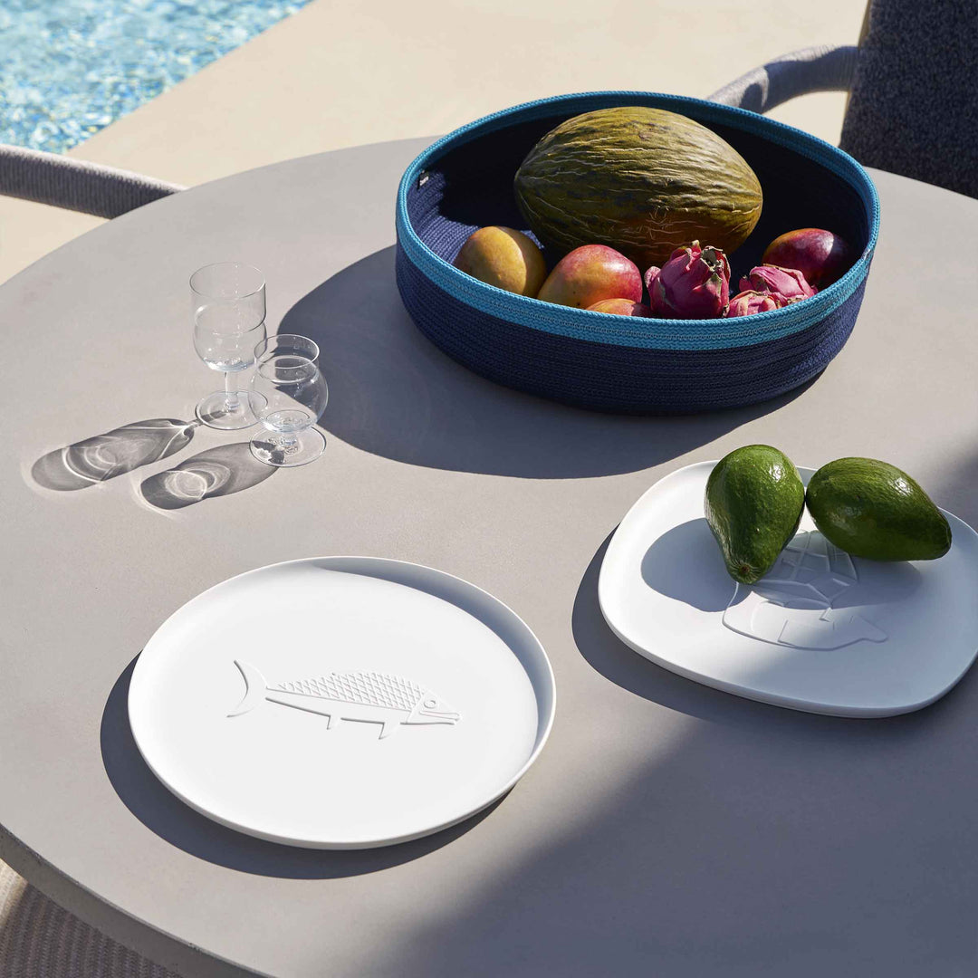 Dine Out outdoor table by Rodolfo Dordoni for Cassina, contemporary designer outdoor dining table