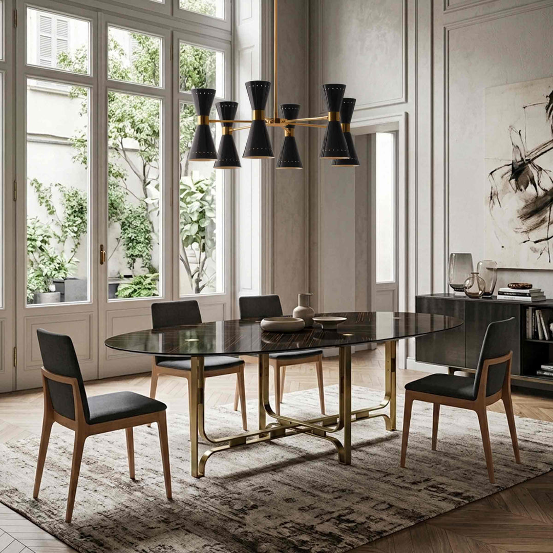 Ovalt bord GREGORY af Studio 63 for Marioni for Marioni
