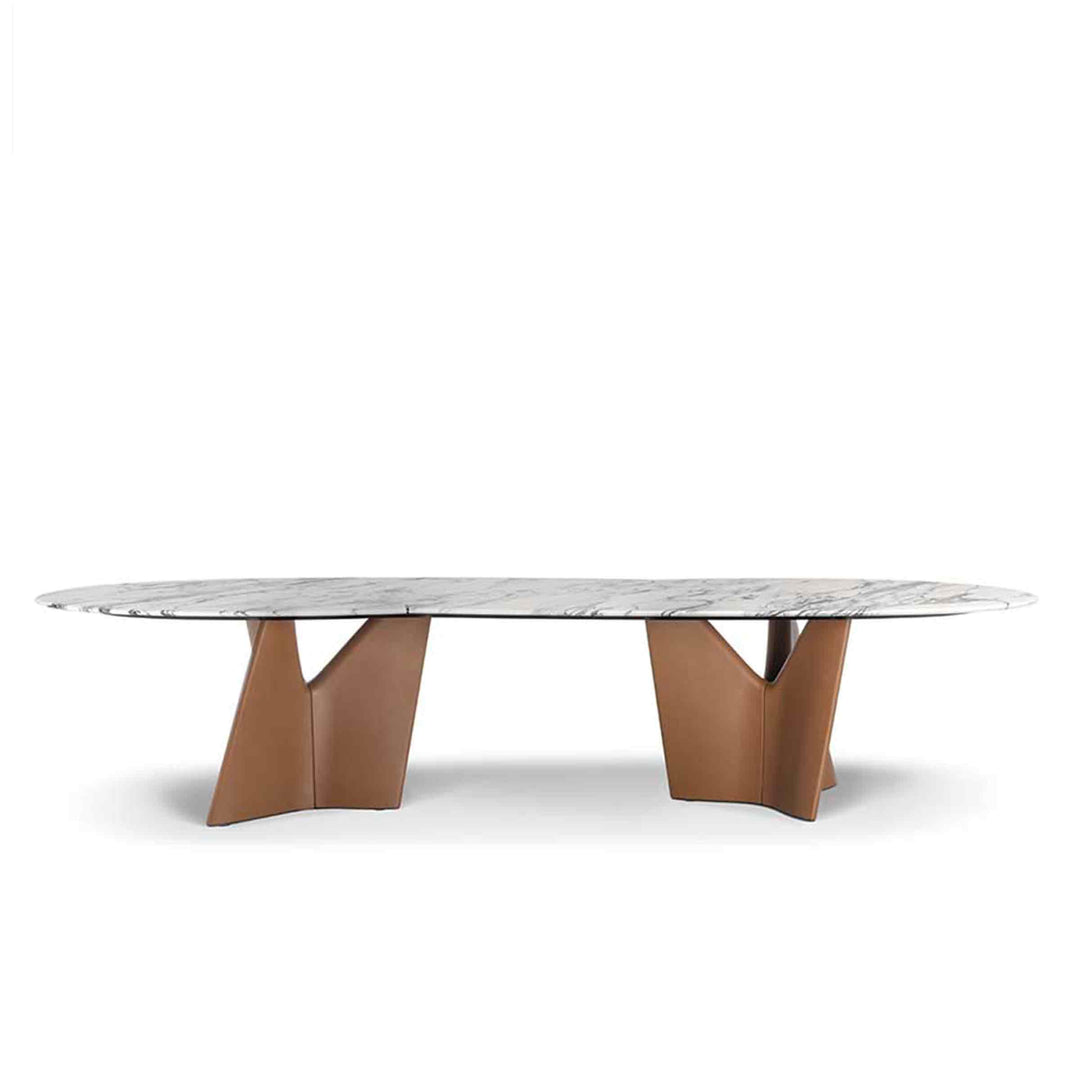 Dining Table INFINITAMENTE 2.0 by Roberto Lazzeroni for Poltrona Frau