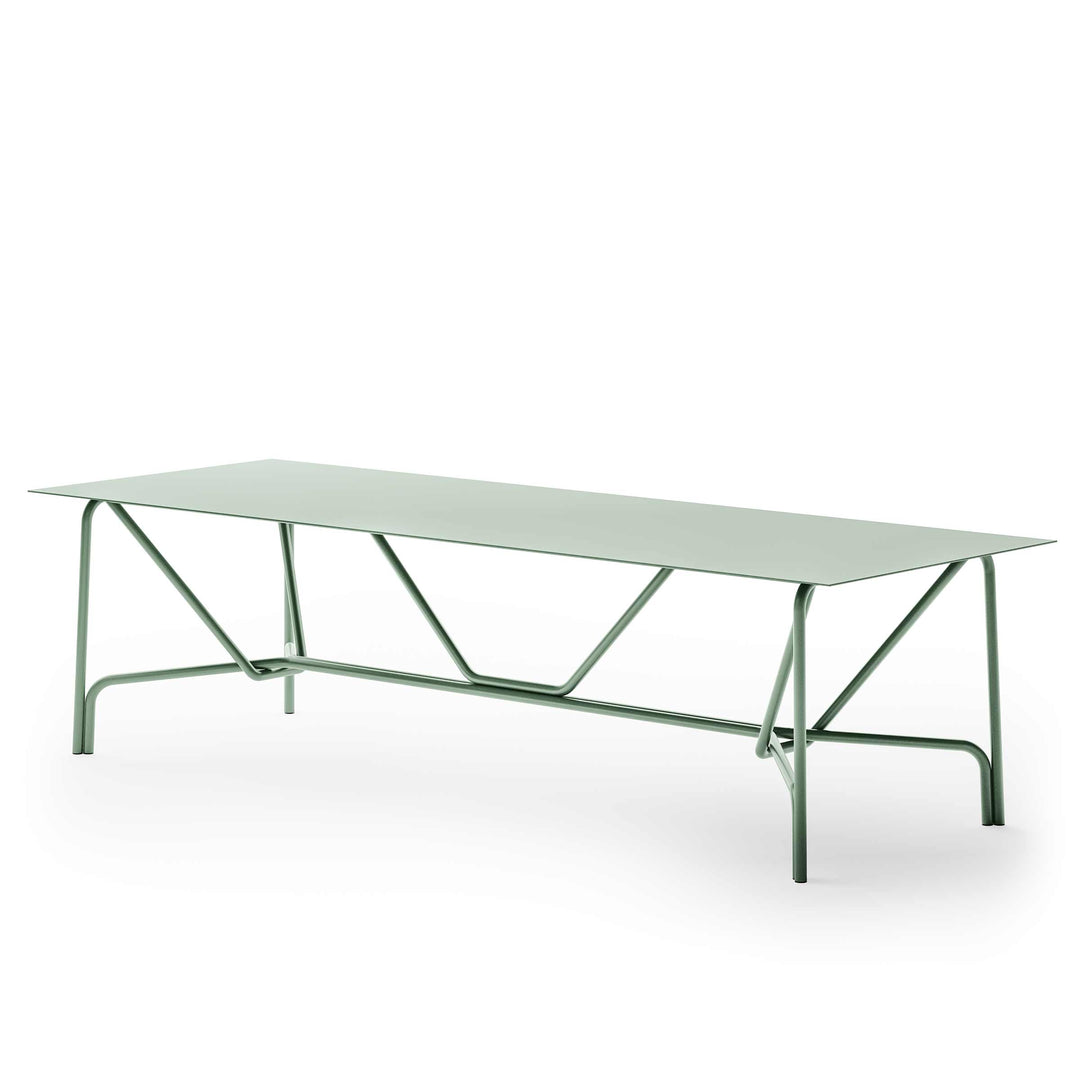 Outdoor Aluminium Table SALÒ by Matteo Thun and Benedetto Fasciana for Unopiù