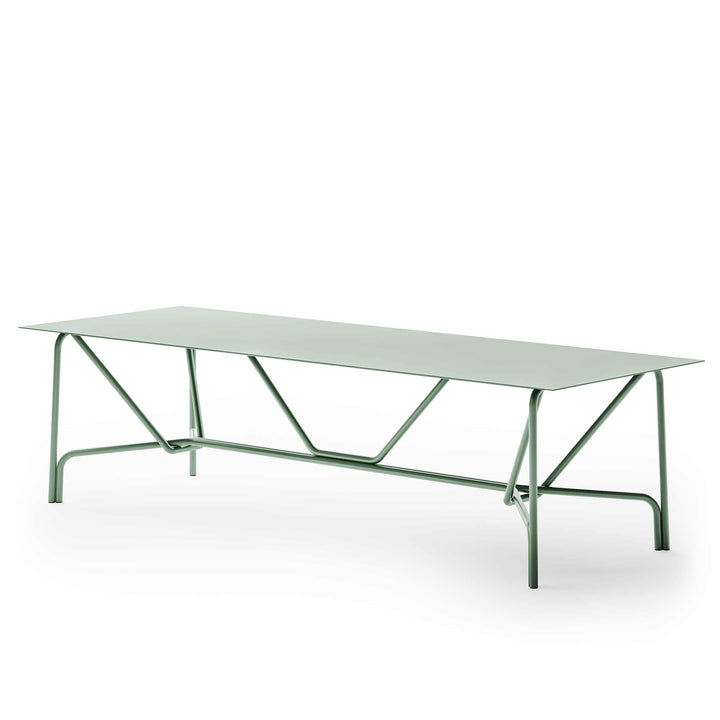 Outdoor Aluminium Table SALÒ by Matteo Thun and Benedetto Fasciana for Unopiù