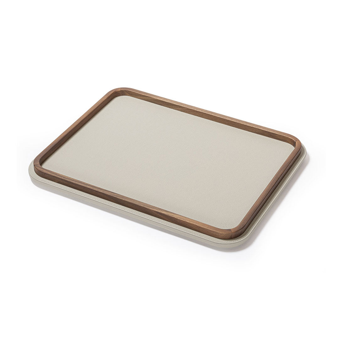 Leather Tray TABLEWARE COLLECTION by Giobagnara for Poltrona Frau 3