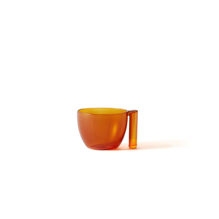 Blown Glass Ceremony Tea Set THE FLAME Orange by Neri & Hu for Paola C