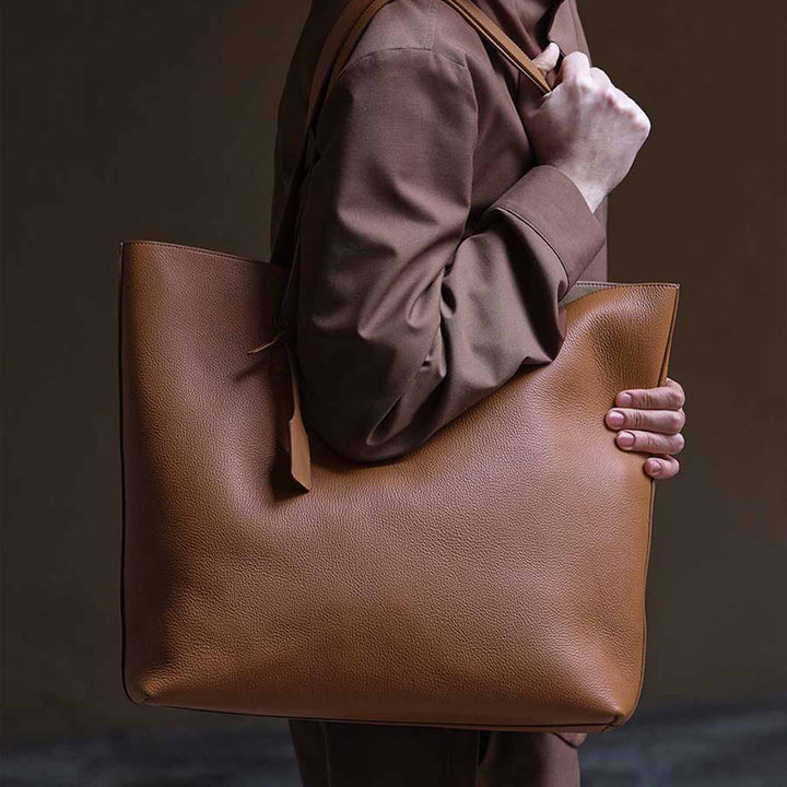 Leren draagtas TRAVELLER'S COLLECTION van Ludovica Serafini + Roberto Palomba voor Poltrona Frau
