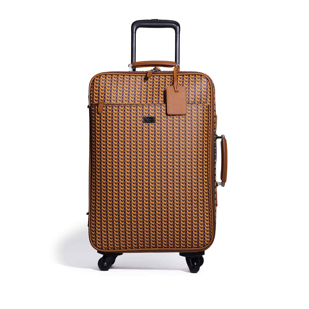 Trolley de piel TRAVELLER'S COLLECTION del Poltrona Frau Style & Design Centre