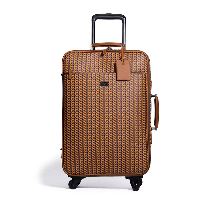 Trolley de piel TRAVELLER'S COLLECTION del Poltrona Frau Style & Design Centre