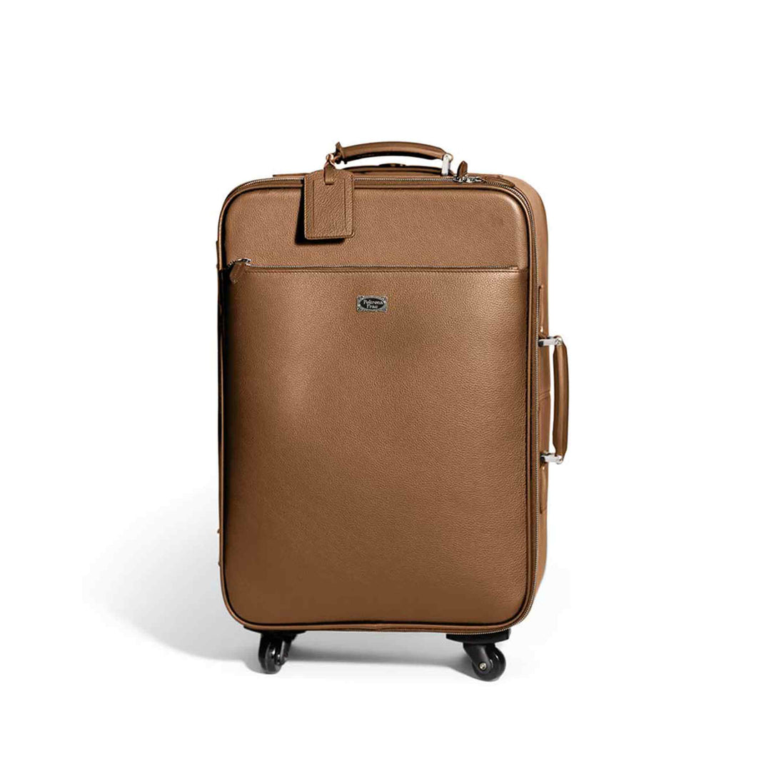 Trolley de piel TRAVELLER'S COLLECTION del Poltrona Frau Style & Design Centre