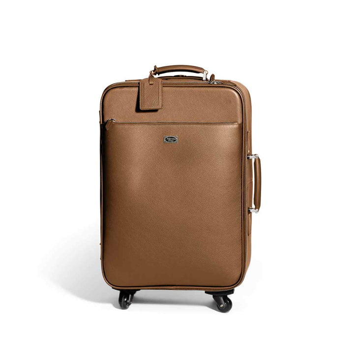 Trolley de piel TRAVELLER'S COLLECTION del Poltrona Frau Style & Design Centre
