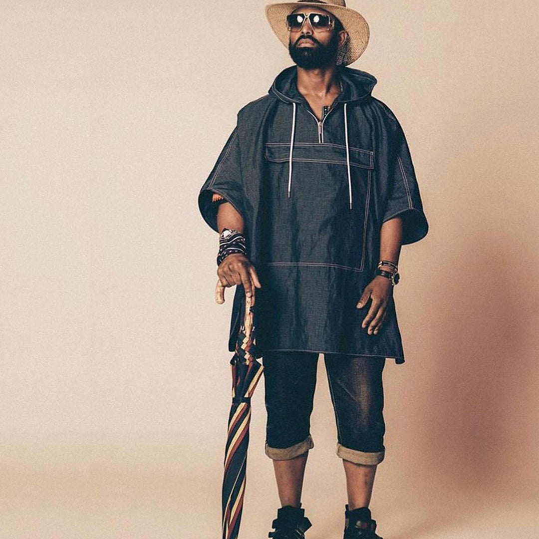 Alfred umbrella with ash wood handle by Pasotti, elegant luxury rain accessory.