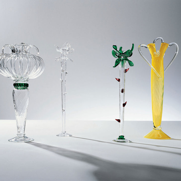 Peary vase by Borek Sipek, tall  decorative glass vase