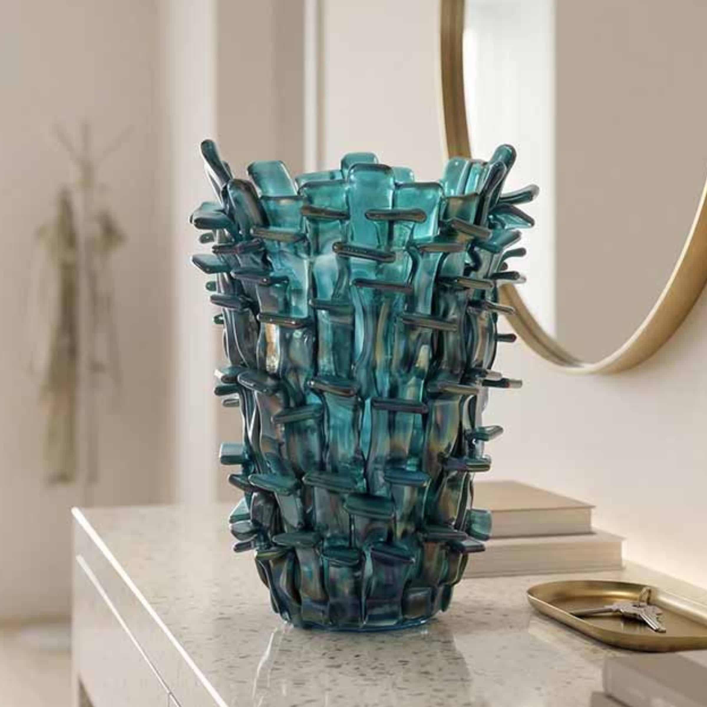 Murano Glass Vase RITAGLI by Fulvio Bianconi for Venini. Shop on