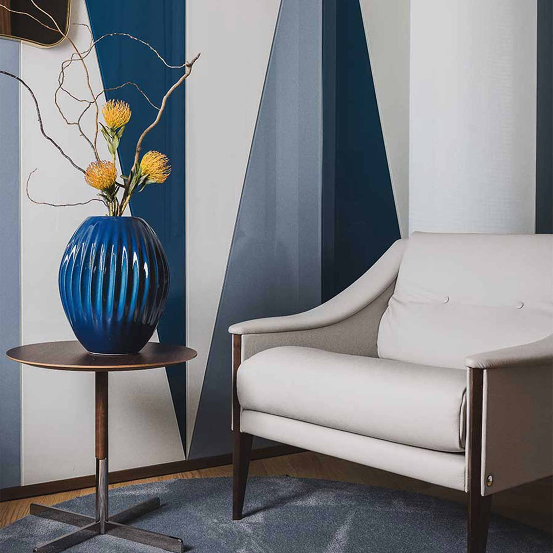 Ceramic Vase SHIWA Pacific Blue by Yuki Nara for Poltrona Frau - Limited Edition