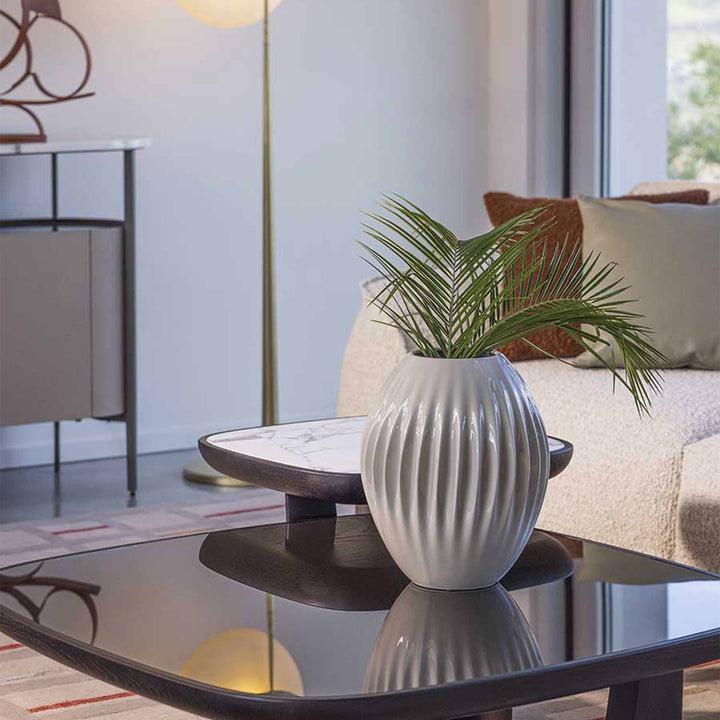 Ceramic Vase SHIWA by Yuki Nara for Poltrona Frau