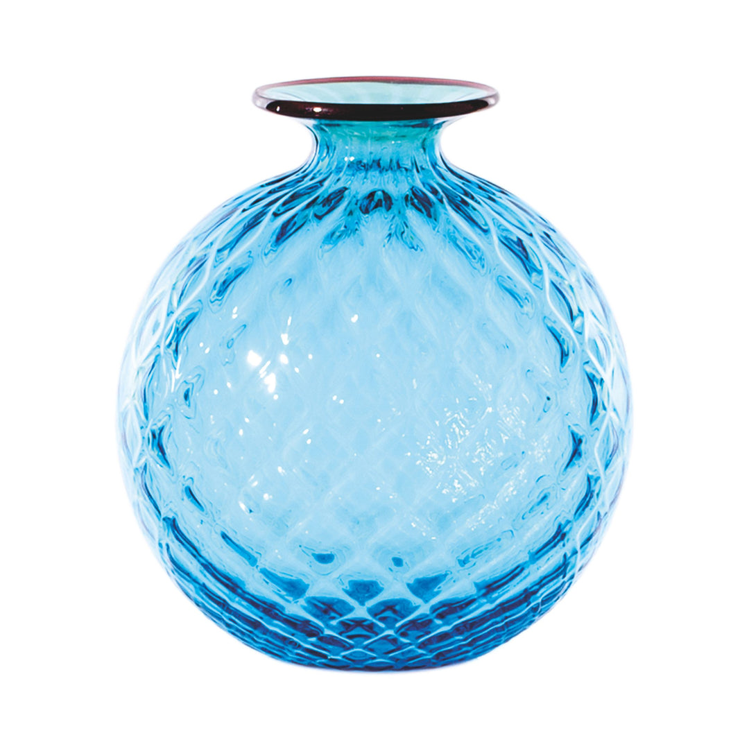 Murano Glass Vase MONOFIORE BALLOTON by Venini