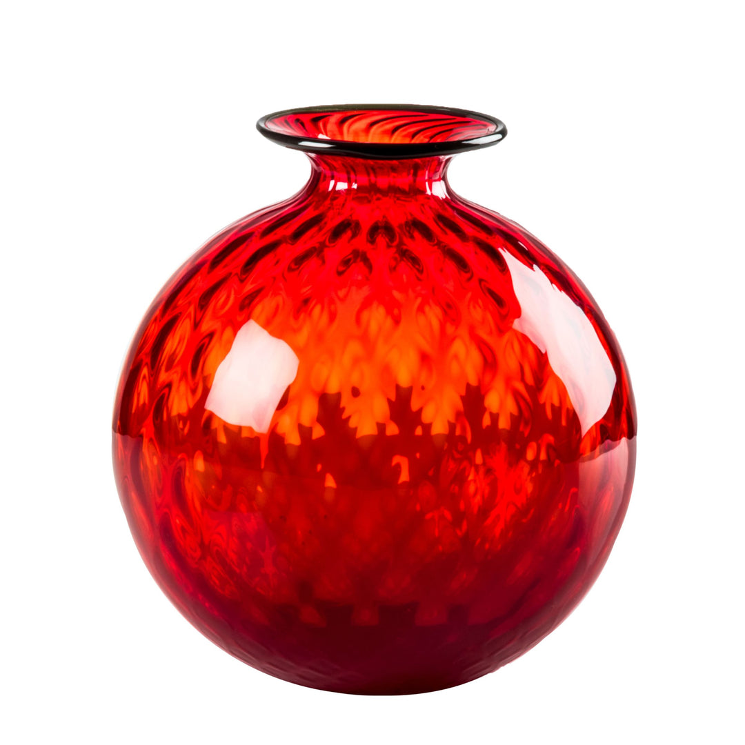 Murano Glass Vase MONOFIORE BALLOTON by Venini