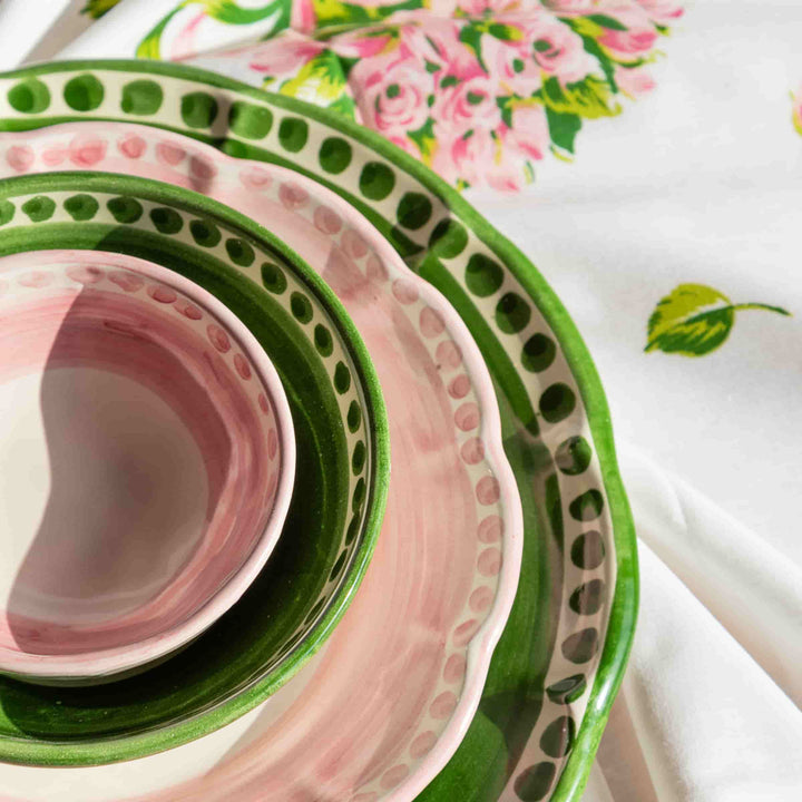 Ceramic Round Serving Plate VIETRI - I COLORATI by Germana Scapellato for Wtfb