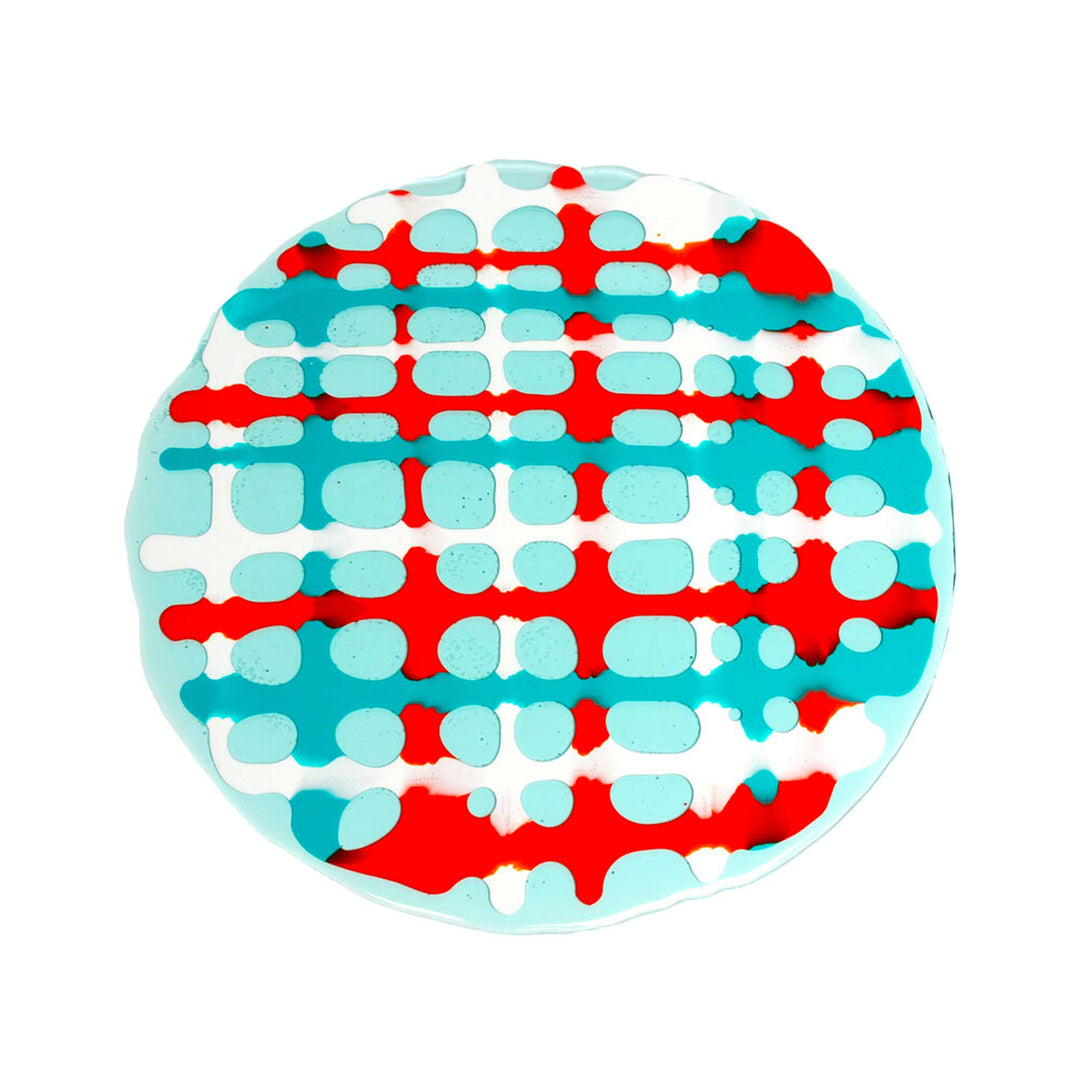 Placemat TARTAN Aqua Set of Four by Paola Navone for Corsi Design 01